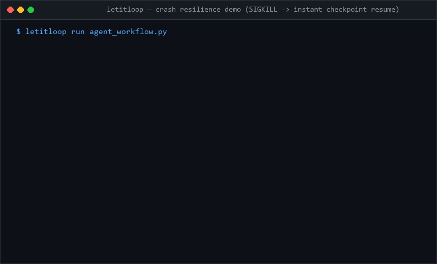 Animated Terminal SIGKILL Crash and 0.94ms WAL Recovery Demo